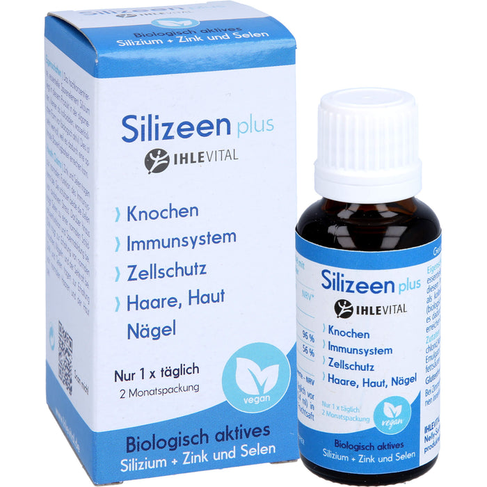 Ihle Vital Silizeen Plus Silizium Zink Selen + Bor, 25 ml TRO