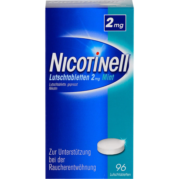 Nicotinell Lutschtabletten 2 mg mint, 96 pcs. Tablets