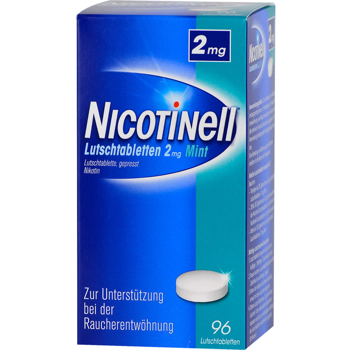 Nicotinell Lutschtabletten 2 mg mint, 96 pcs. Tablets