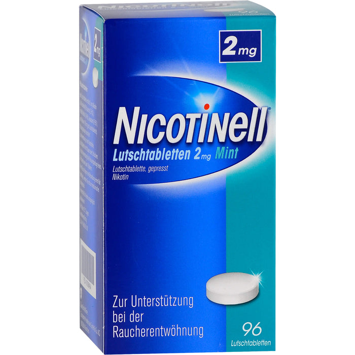 Nicotinell Lutschtabletten 2 mg mint, 96 pcs. Tablets
