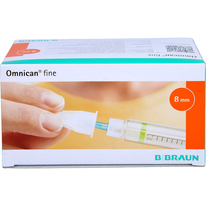 Omnican fine (31G) 0,25x8mm, 100 St KAN