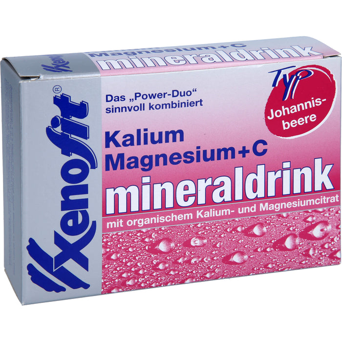 XENOFIT Kalium Magnesium + Vitamin C Pulver, 20 pcs. Sachets