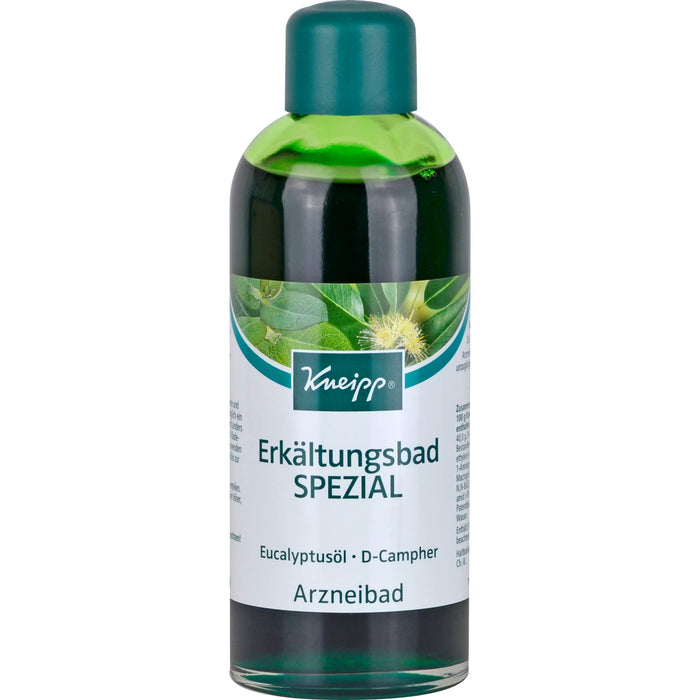 Kneipp Erkältungsbad Spezial befreit die Atemwege und erleichtert das Abhusten, 200 ml Bath additive