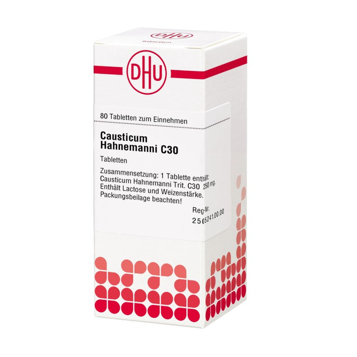 DHU Causticum Hahnemanni C30 Tabletten, 80 pcs. Tablets