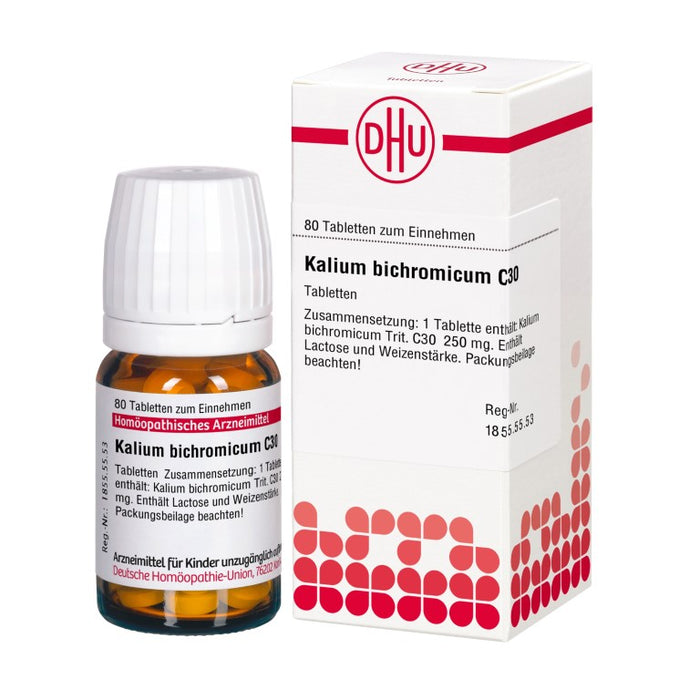 DHU Kalium bichromicum C30 Tabletten, 80 pcs. Tablets