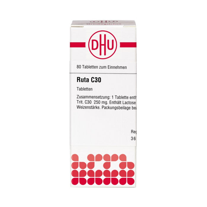 DHU Ruta C30 Tabletten, 80 St. Tabletten