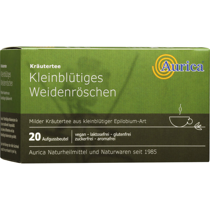 Aurica Kleinblütiges Weidenröschen Kräutertee Filterbeutel, 20 pc Sac filtrant