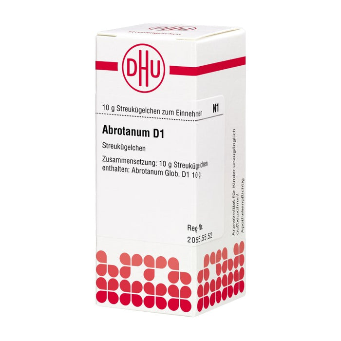 DHU Abrotanum D1 Streukügelchen, 10 g Globuli