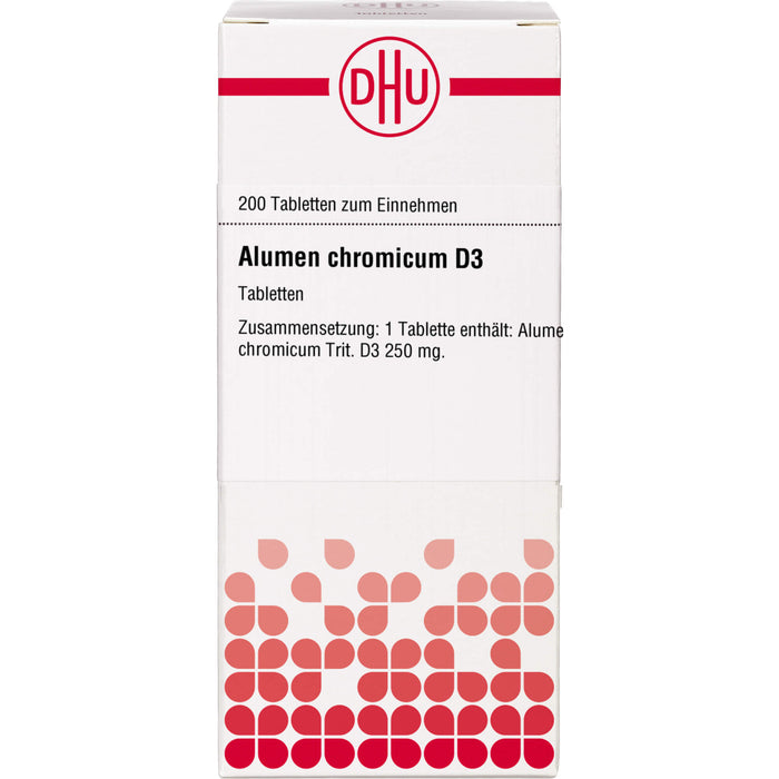 Alumen chromicum D3 DHU Tabletten, 200 St. Tabletten