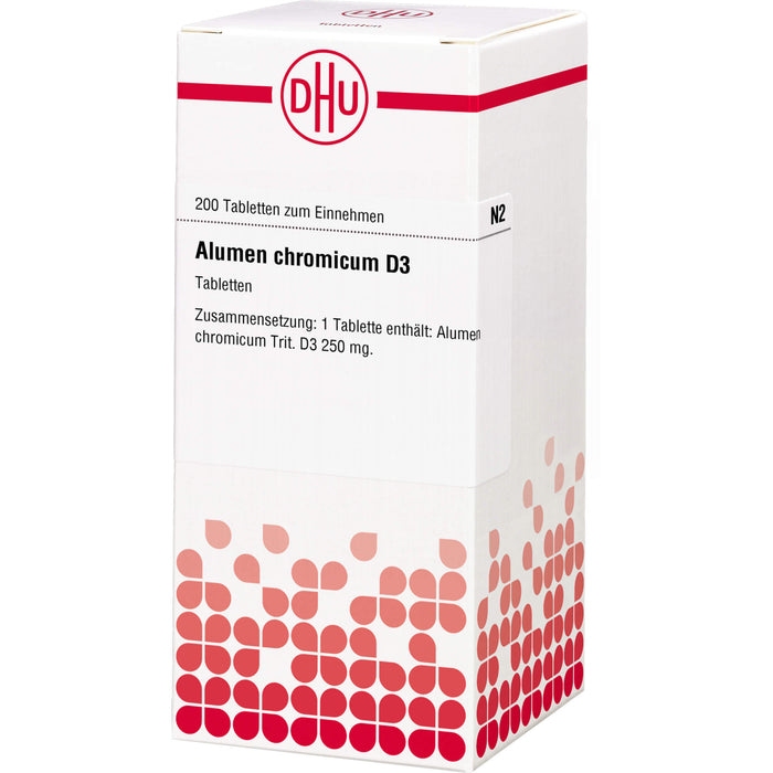 Alumen chromicum D3 DHU Tabletten, 200 St. Tabletten