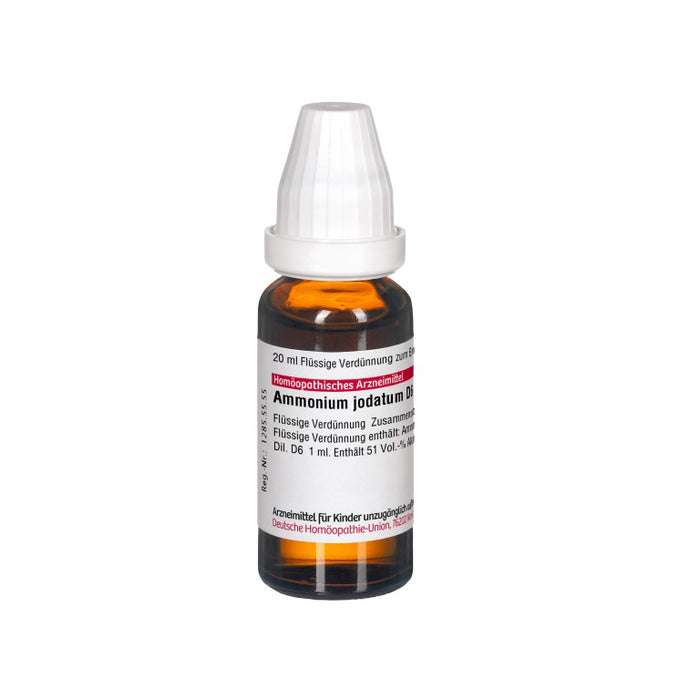 DHU Ammonium jodatum D6 Dilution, 20 ml Lösung