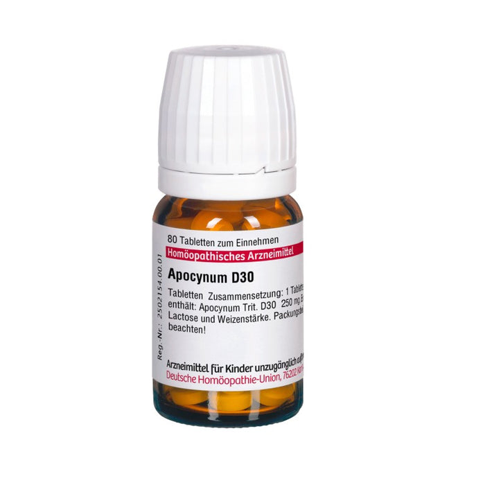 DHU Apocynum D30 Tabletten, 80 St. Tabletten