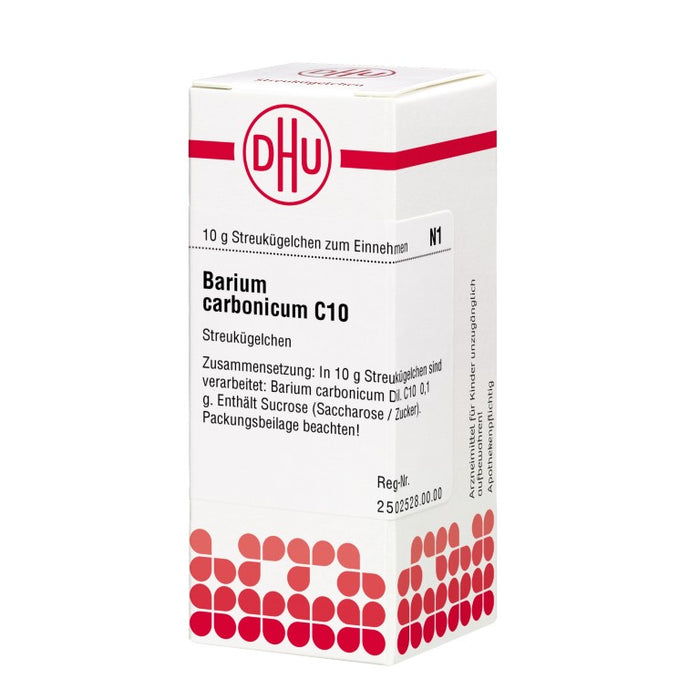 Barium carbonicum C10 DHU Globuli, 10 g Globuli