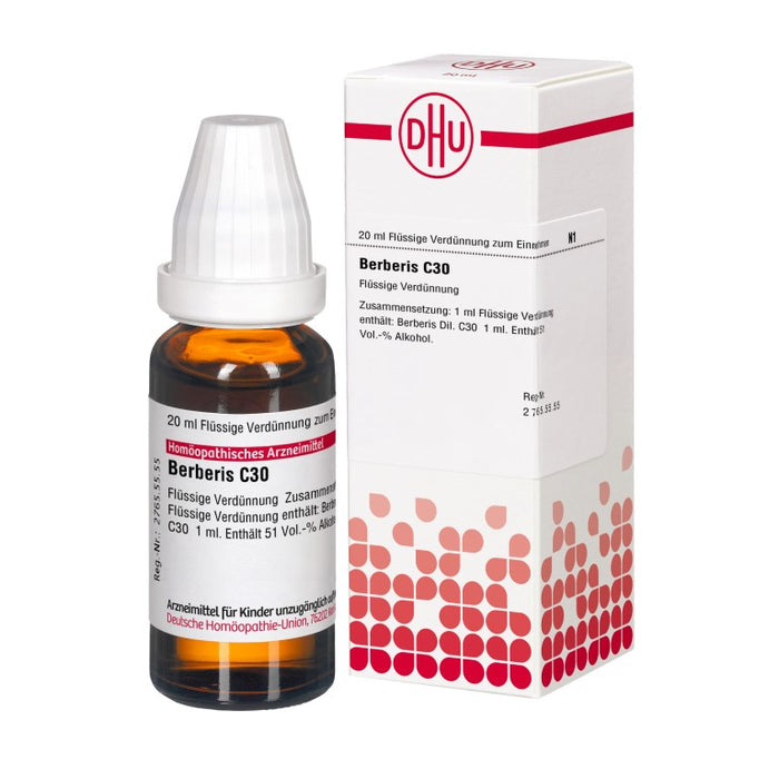 Berberis C30 DHU Dilution, 20 ml Lösung