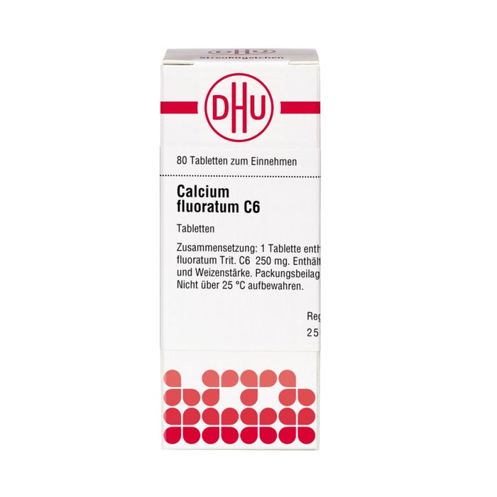 Calcium fluoratum C6 DHU Tabletten, 80 St. Tabletten