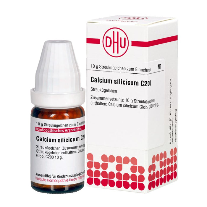 DHU Calcium silicicum C200 Streukügelchen, 10 g Globuli