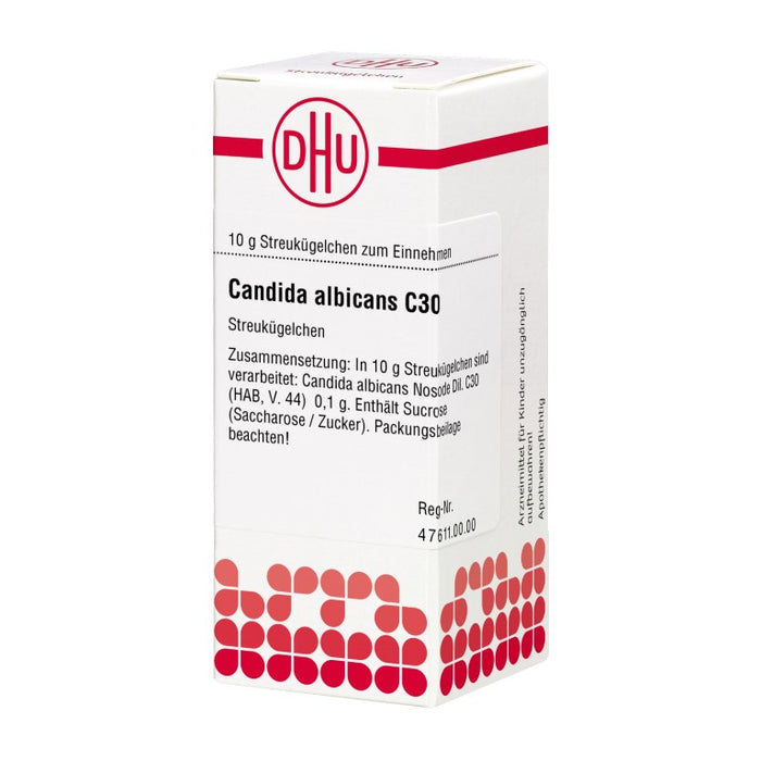 DHU Candida albicans C30 Streukügelchen, 10 g Globules