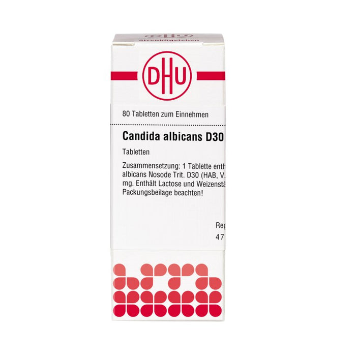 DHU Candida albicans D30 Tabletten, 80 pcs. Tablets