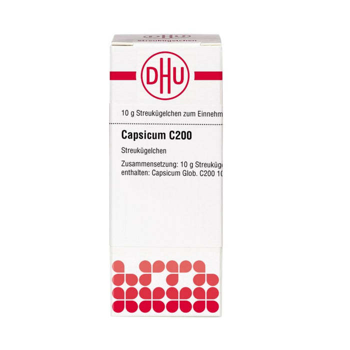 DHU Capsicum C200 Streukügelchen, 10 g Globuli