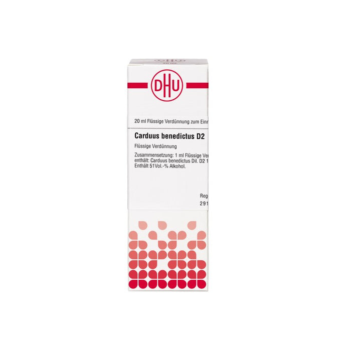 DHU Carduus benedictus D2 Dilution, 20 ml Lösung