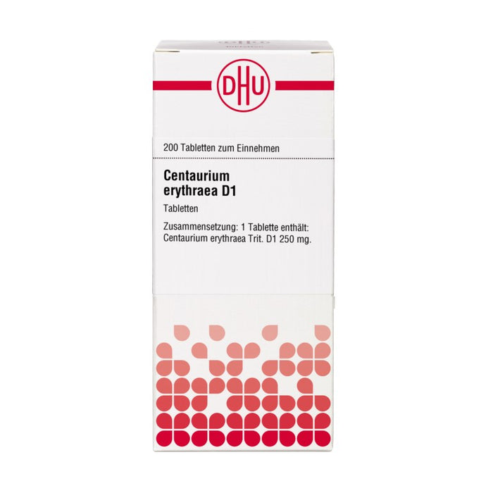 DHU Centaurium erythraea D1 Tabletten, 200 St. Tabletten