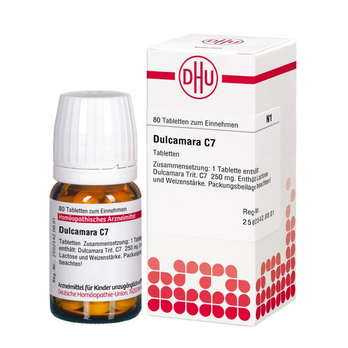 Dulcamara C7 DHU Tabletten, 80 St. Tabletten