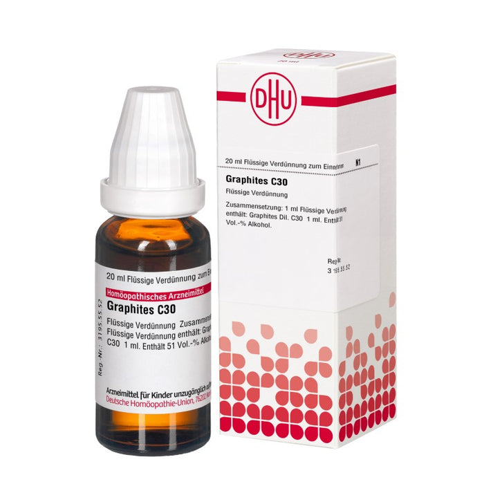 DHU Graphites C30 Dilution, 20 ml Lösung