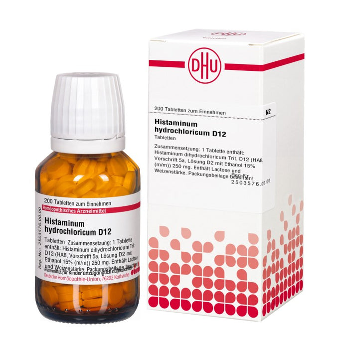 DHU Histaminum hydrochloricum D12 Tabletten, 200 St. Tabletten