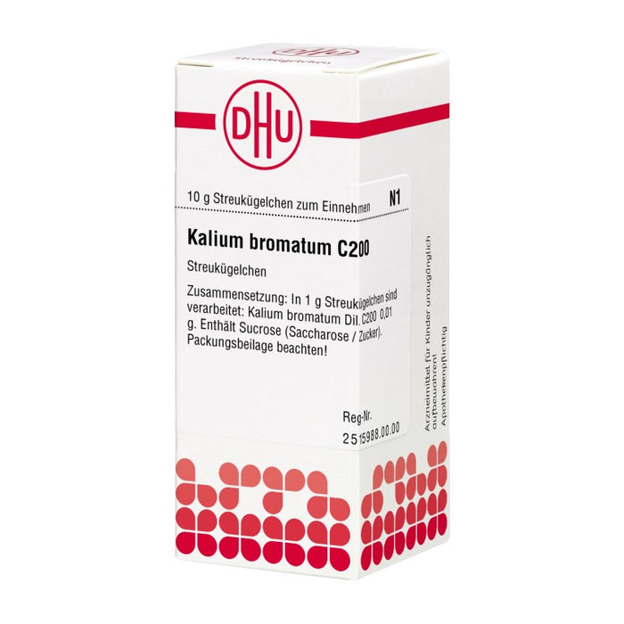 DHU Kalium bromatum C200 Streukügelchen, 10 g Globules