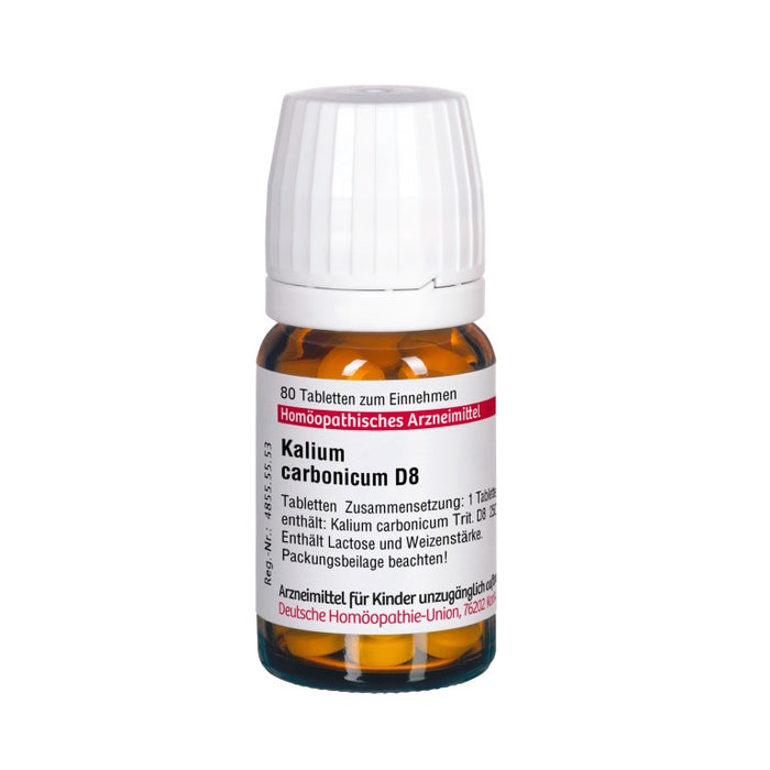 Kalium carbonicum D8 DHU Tabletten, 80 St. Tabletten