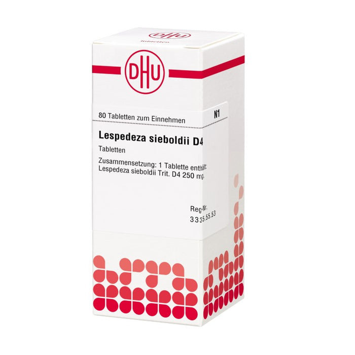 DHU Lespedeza sieboldii D4 Tabletten, 80 pc Tablettes