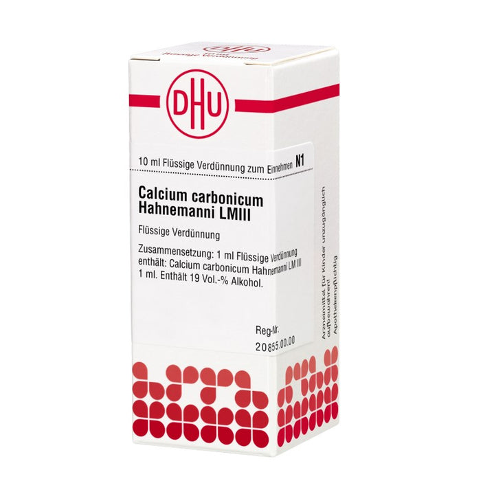 Calcium carbonicum Hahnemanni LM III DHU Dilution, 10 ml Lösung