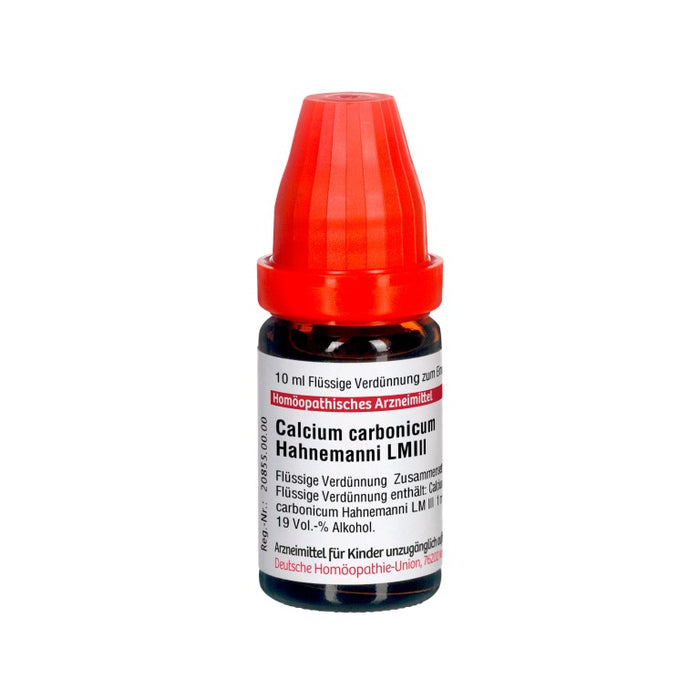 Calcium carbonicum Hahnemanni LM III DHU Dilution, 10 ml Lösung