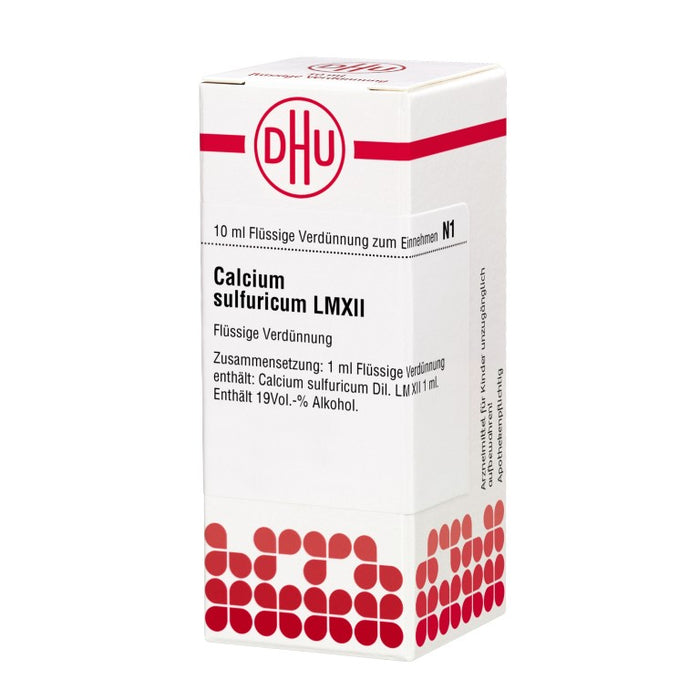 Calcium sulfuricum LM XII DHU Dilution, 10 ml Lösung