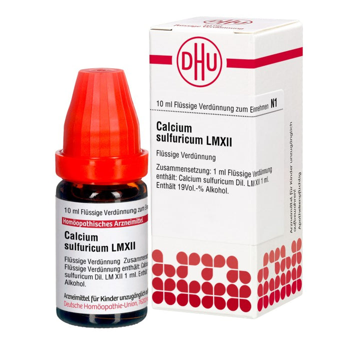 Calcium sulfuricum LM XII DHU Dilution, 10 ml Lösung