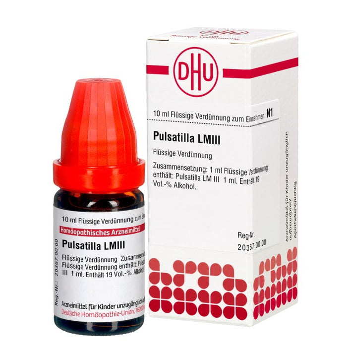 DHU Pulsatilla LM III Dilution, 10 ml Lösung