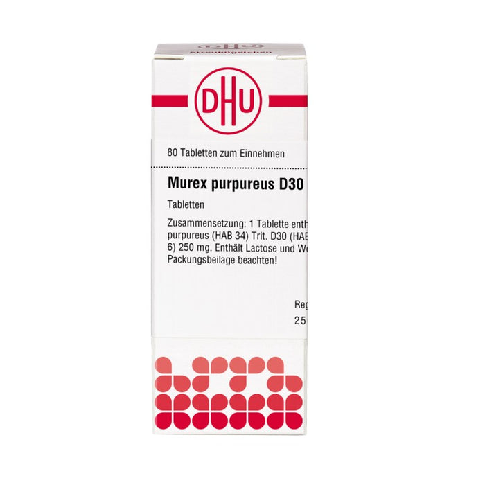 Murex purpureus D30 DHU Tabletten, 80 St. Tabletten