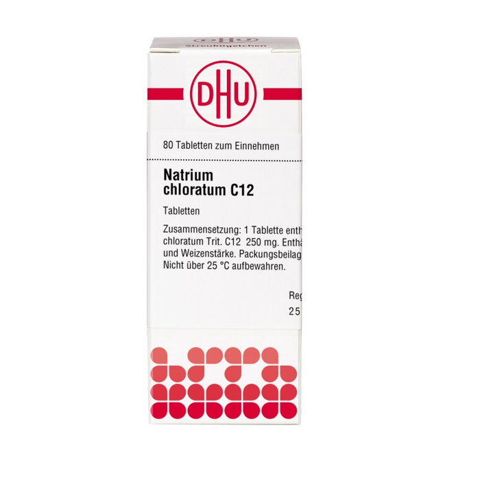 DHU Natrium chloratum C12 Tabletten, 80 St. Tabletten