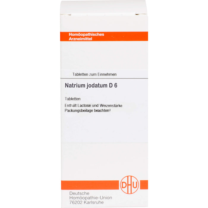 DHU Natrium jodatum D6 Tabletten, 200 St. Tabletten