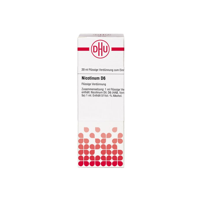 Nicotinum D6 DHU Dilution, 20 ml Lösung