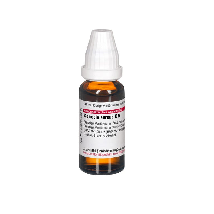 DHU Senecio aureus D6 Dilution, 20 ml Lösung