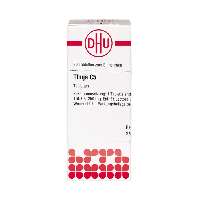 DHU Thuja C5 Tabletten, 80 St. Tabletten