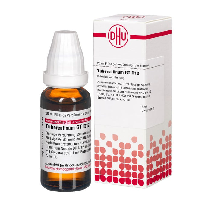 Tuberculinum GT D12 DHU Dilution, 20 ml Lösung