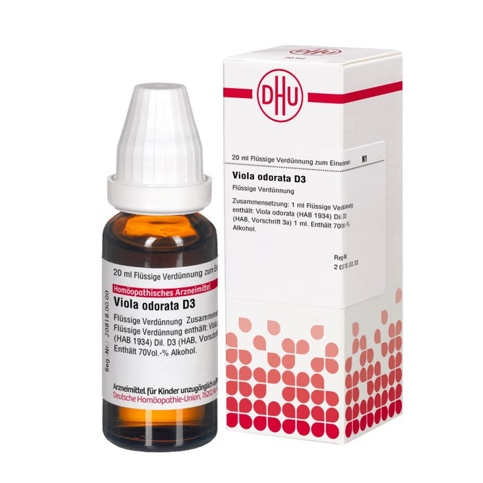 Viola odorata D3 DHU Dilution, 20 ml Lösung