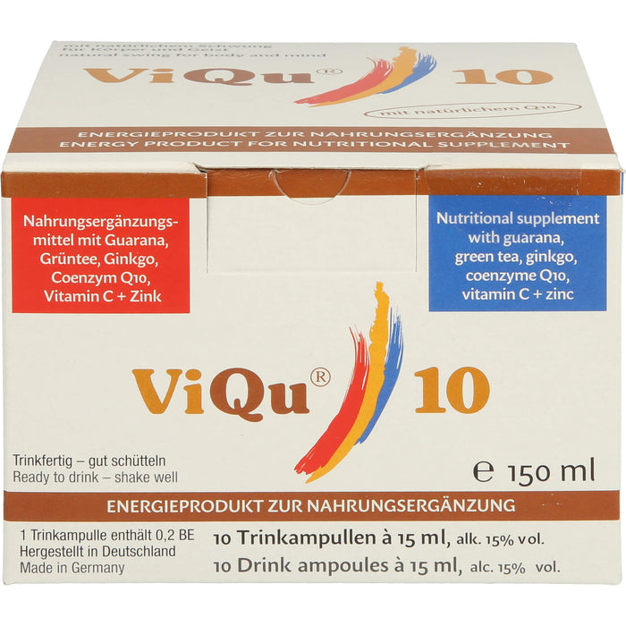 VIQU 10, 10X15 ml AMP