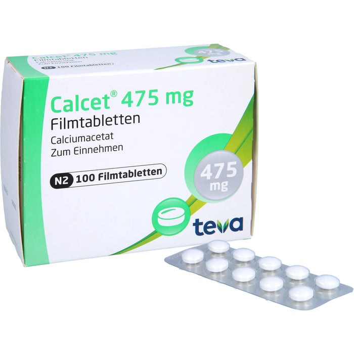 Calcet 475 mg Filmtabletten, 100 St FTA