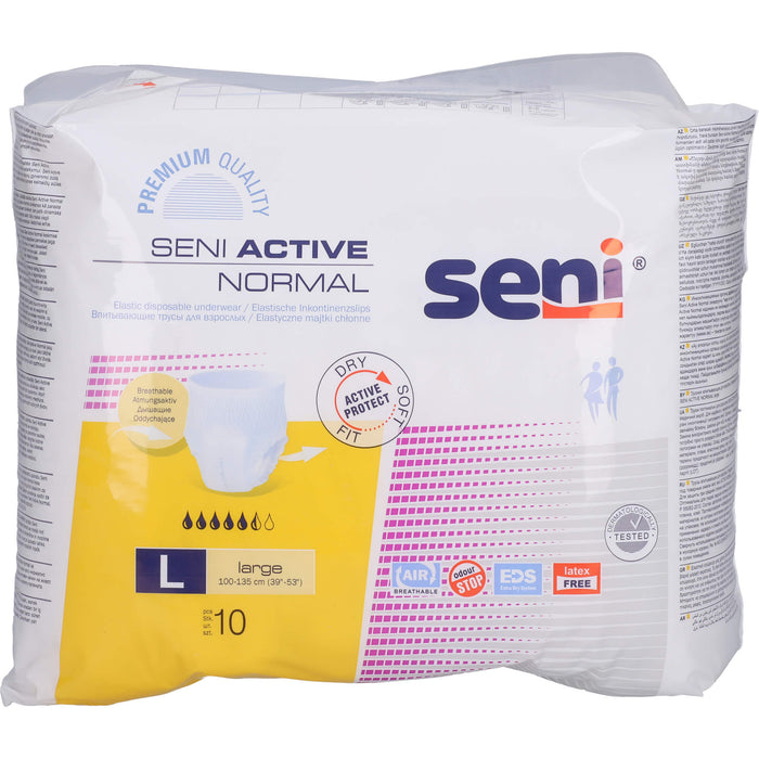 SENI Active Normal Inkontinenzslip Einmal L, 10 pc Modèles