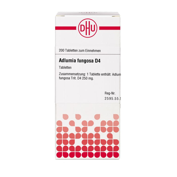 DHU Adlumia fungosa D4 Tabletten, 200 St. Tabletten