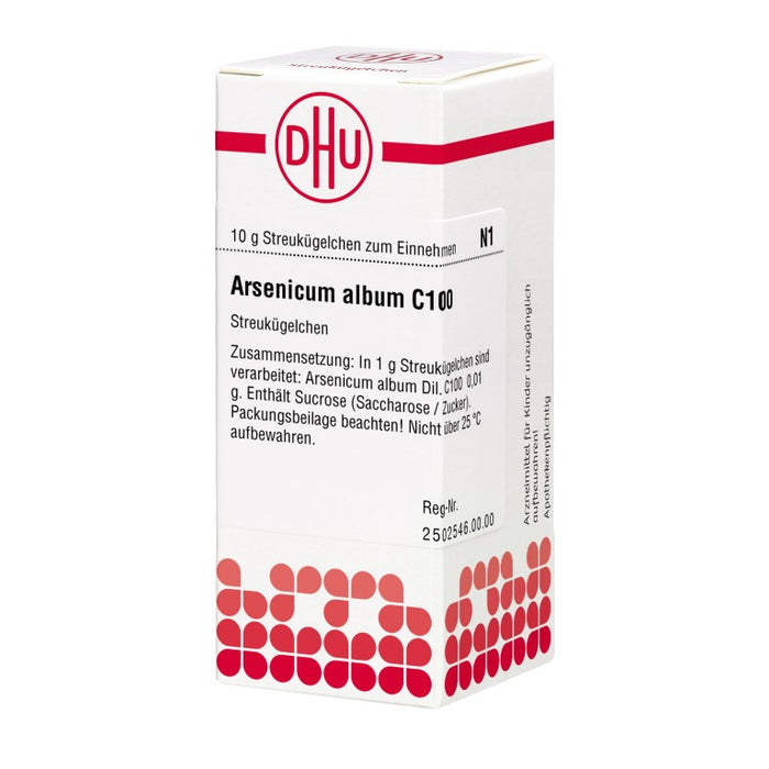 DHU Arsenicum album C100 Streukügelchen, 10 g Globuli