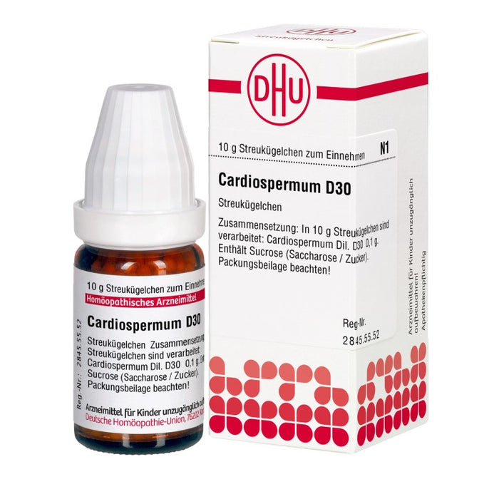 DHU Cardiospermum D30 Streukügelchen, 10 g Globuli